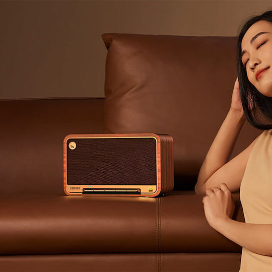 Edifier D32 Bluetooth Speaker 60W with Battery Life up to 12 hours coffee