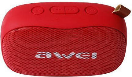 Awei Y900 Bluetooth Speaker 4.5W with Battery Life up to 3 hours Red