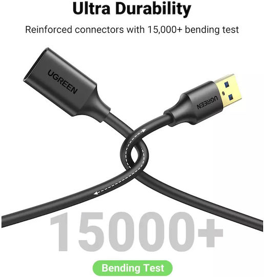Ugreen 3m USB 3.0 Cable A-Male to A-Female (30127)