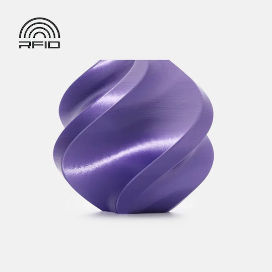 Bambu Lab PLA 3D Printer Filament 1.75mm Μωβ 1kg 1τμχ (Spool)