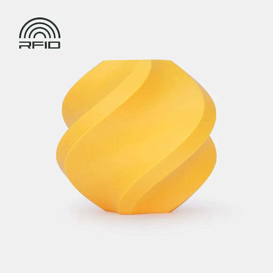 Bambu Lab Refill Filament Pentru Imprimante 3D ABS 1.75mm Galben Mandarina 1kg 1 Buc (Refill)