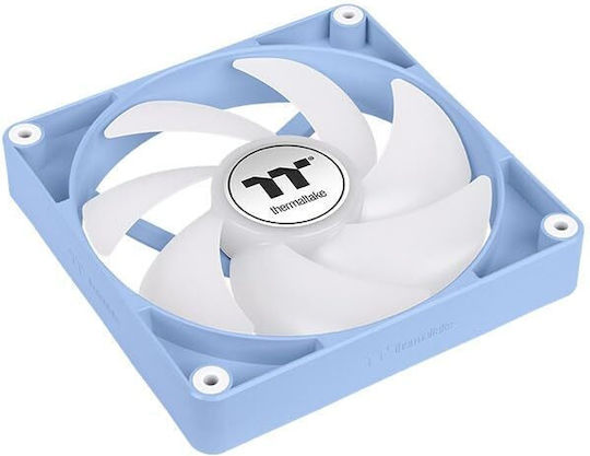 Thermaltake CT140 Case Fan με ARGB Φωτισμό και Σύνδεση 4-Pin PWM 2τμχ Hydrangea Blue