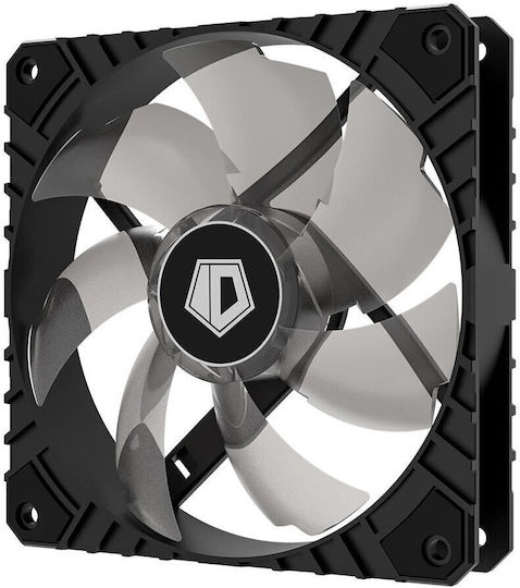 ID-Cooling Ventilator Pentru Carcasă 120mm (60cfm) Fără Iluminare LED și Conexiune 3-Pin