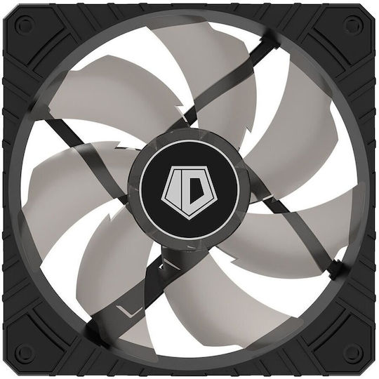 ID-Cooling Ventilator Pentru Carcasă 120mm (60cfm) Fără Iluminare LED și Conexiune 3-Pin