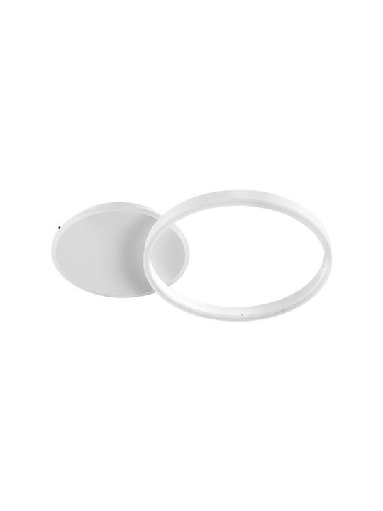 Globo Lighting Πλαφονιέρα Οροφής 60εκ. Λευκή με Ενσωματωμένο LED