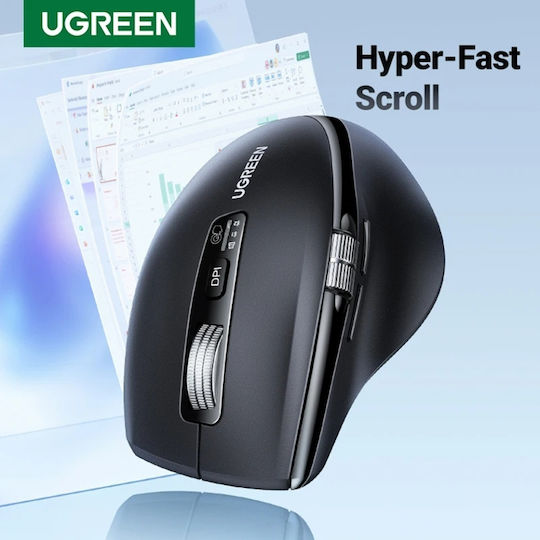 Ugreen M751 Безжичен Bluetooth Мишка Черен