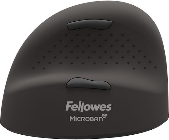 Fellowes Breyta Plus+ Mouse Ergonomic Wireless Bluetooth Vertical pentru Stângaci Negru