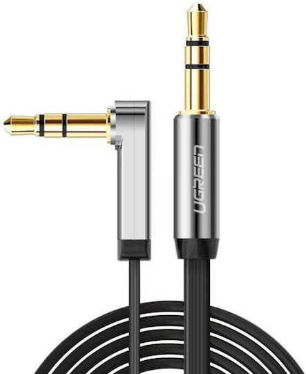 Ugreen 3.5mm Male to 3.5mm Male Audio Cable Black 1.5m with Gold Plated Terminals 10598