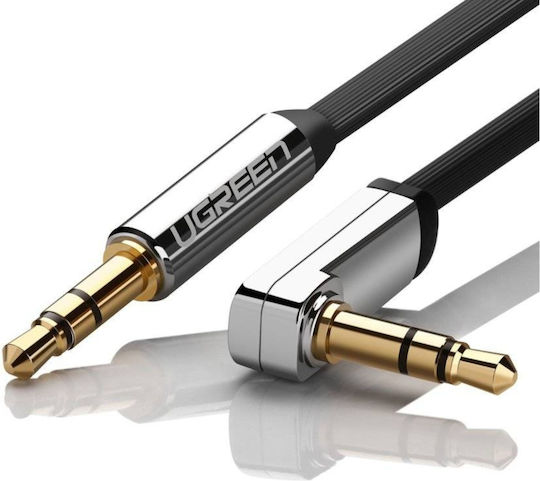 Ugreen 3.5mm Male to 3.5mm Male Audio Cable Black 1.5m with Gold Plated Terminals 10598