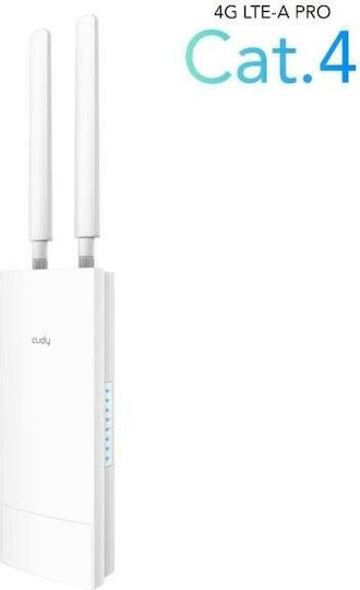 Cudy LT500 Outdoor v1 Безжичен 4G Wi-Fi 5 - Wi-Fi 5 с 4 Порта Ethernet