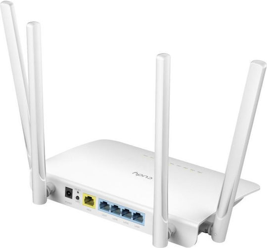 Cudy WR1300 v3 Безжичен Рутер Wi-Fi 5 - Wi-Fi 5 с 5 Порта Gigabit Ethernet