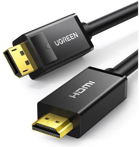 Ugreen Cable DisplayPort male - HDMI male 5m Black (10204)