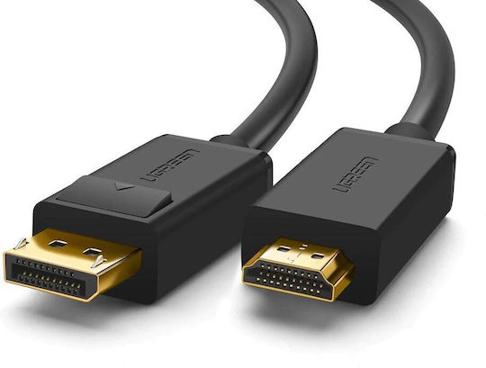 Ugreen Cable DisplayPort male - HDMI male 5m Black (10204)