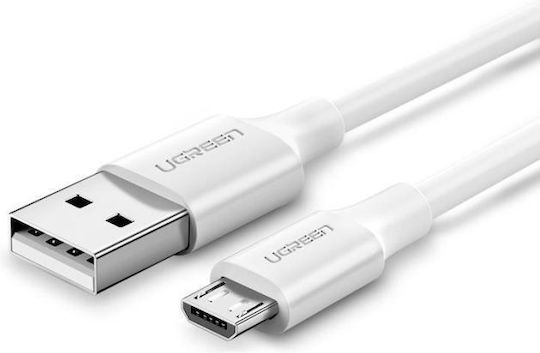 Ugreen US289 2m Regular USB 2.0 to micro USB Cable White (60143)