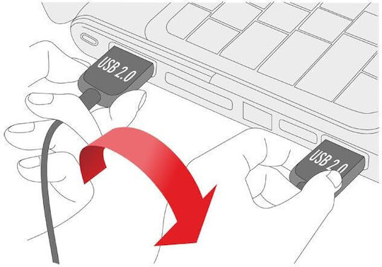 DeLock Regular USB 2.0 to micro USB Cable Μαύρο 0.5m 85156 1τμχ