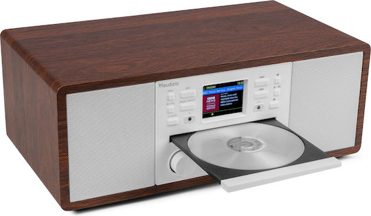 Audizio Ηχοσύστημα 2.0 Avola 102.293 με CD Player και Bluetooth Ασημί