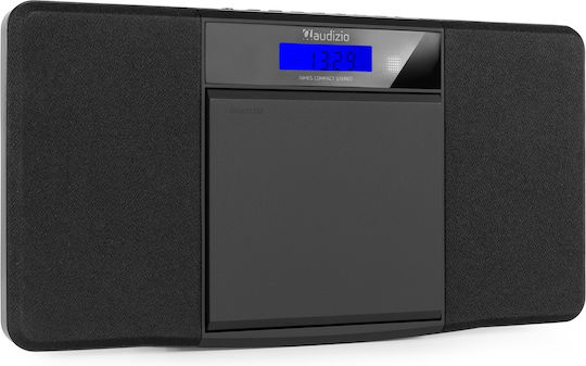 Audizio Ηχοσύστημα 2.0 Nimes 102.310 50W με CD Player, WiFi και Bluetooth Μαύρο