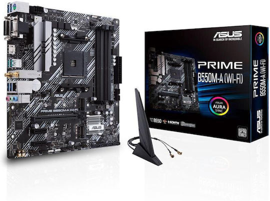 Asus Prime B550M-A WIFI II Motherboard Micro ATX with AMD AM4 Socket