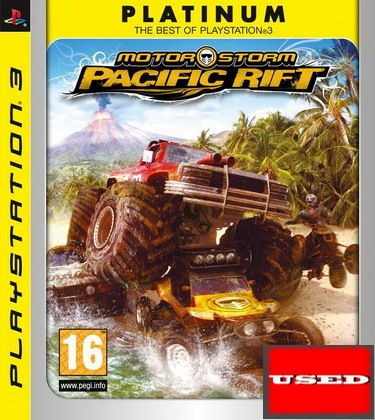 Motorstorm Pacific Rift Platinum PS3 Game (Used)