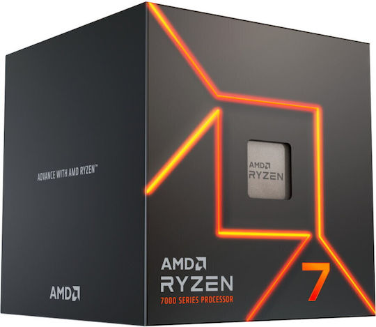 AMD Ryzen 7 7700 (SBX) 3.8GHz Processor 8 Cores for Socket AM5 in Box with Heatsink