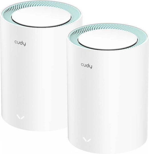 Cudy M1200 Access Point with Mesh Wi‑Fi 5 Dual Band (2.4 & 5GHz) Single Kit