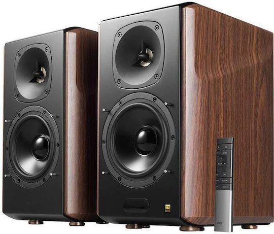 Edifier S2000MK III Αυτοενισχυόμενα Ηχεία με Bluetooth 130W (Ζεύγος) Καφέ