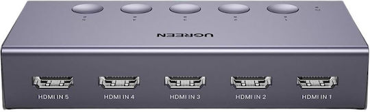 Hdmi Switch 5 Ports 4k/60hz Ugreen Cm568 25857 Cm568/25857