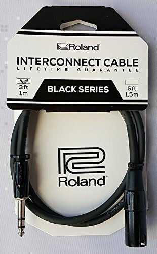 Roland XLR male to 6.3mm male 1m Cable (RCC-3-TRXM)