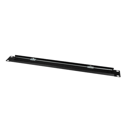 LogiLink Πάνελ Βούρτσας για Rack 19" Μαύρο