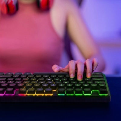 Wozinsky Wozinsky Gaming-Tastatur Mit RGB-Beleuchtung Englisch US