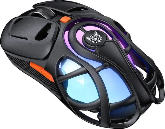 Onikuma DM02 Kabelloses RGB Gaming Maus 12800 DPI Schwarz