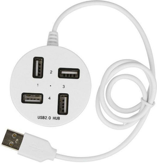 Andowl USB Hub 4 Ports USB 2.0 with USB-A Connection