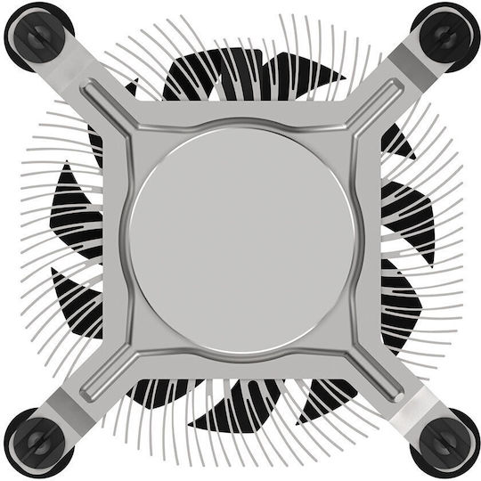 Akasa AK-CC6601EP01 Ψύκτρα Επεξεργαστή για Socket 1700/1851