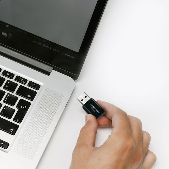 Mercusys N300 USB Netzwerkadapter mit Drahtloser Verbindung Wi-Fi 300Mbps (v1)