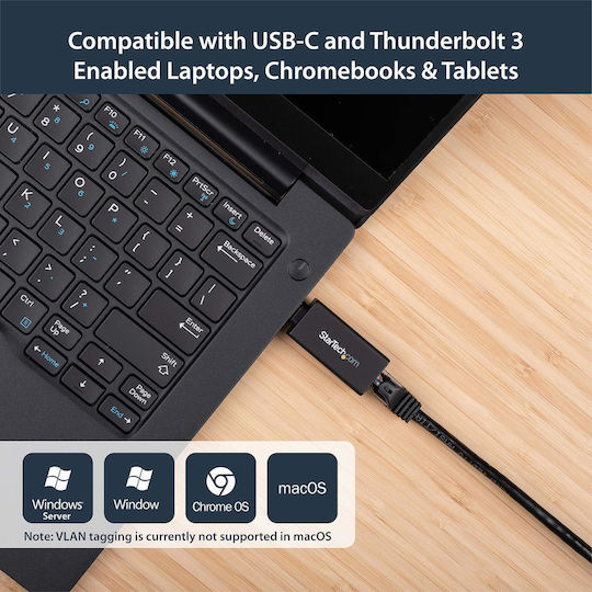 StarTech USB-C Netzwerkadapter mit Verkabelter Ethernet-Verbindung