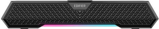 Edifier MG250 Ασύρματα Ηχεία Υπολογιστή 2.0 με RGB Φωτισμό και Bluetooth Ισχύος 5W σε Μαύρο Χρώμα