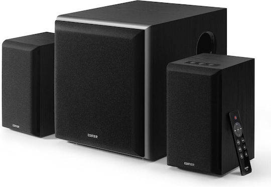 Edifier M601DB Difuzoare de Calculator 2.1 cu Bluetooth și Putere 110W în Negru Culoare