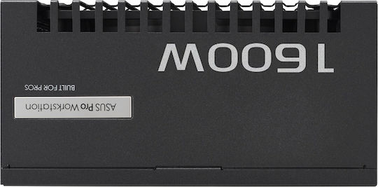 Asus Pro WS 1600W Черен Компютърно захранване Пълен модул 80 Plus Platinum