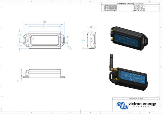 Victron Gx Lte 4g-e Modem