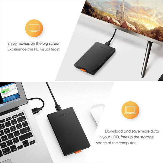 Ugreen Θήκη για Σκληρό Δίσκο 2.5" SATA III με σύνδεση USB3.0