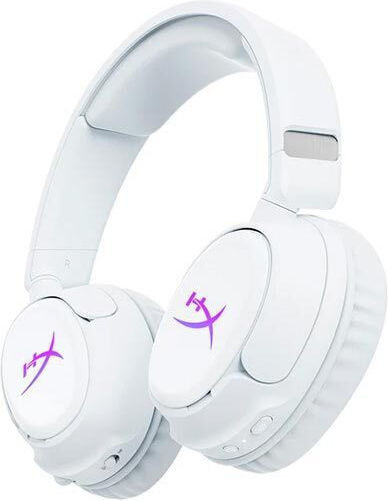 HP Cloud Flight 2 Wireless Over Ear Gaming Headset with Bluetooth / USB Connectivity White