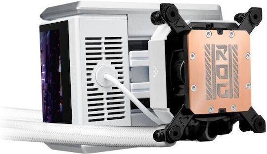 Asus ROG Ryuo IV 360 ARGB Sisteme De Răcire Cu Apă AIO CPU Cu 3 Ventilatoare 120mm Albe