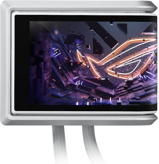 Asus ROG Ryuo IV 360 ARGB Sisteme De Răcire Cu Apă AIO CPU Cu 3 Ventilatoare 120mm Albe