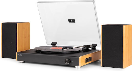Audizio RP335BB 102.177 Грамофон с Предусилване и Вградени Говорители Кафяв