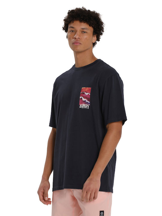 T-shirt Navy Μπλε