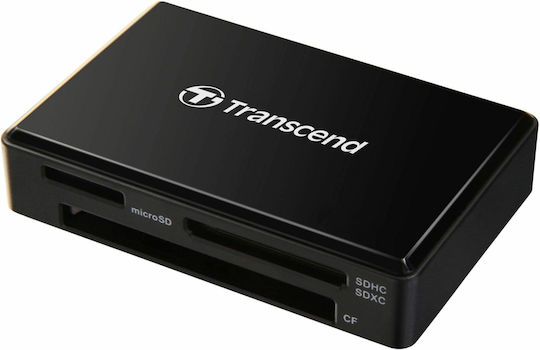 Transcend RDF8 Кард Рийдър USB 3.1 за SD/микроSD/CompactFlash