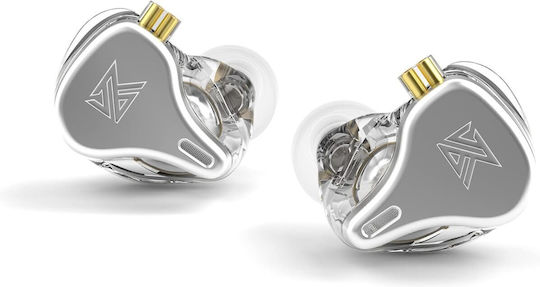 KZ In-ear headphones In Ear DQ6 Silver