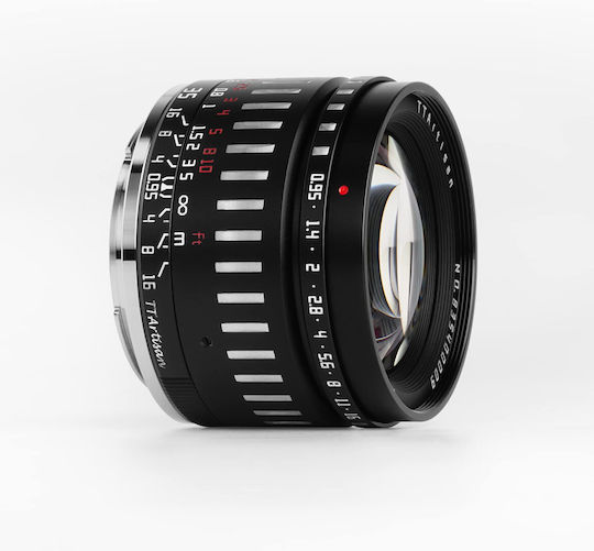 TTArtisan Crop Camera Lens 35mm f/0.95 Fixed for Sony E Mount Silver