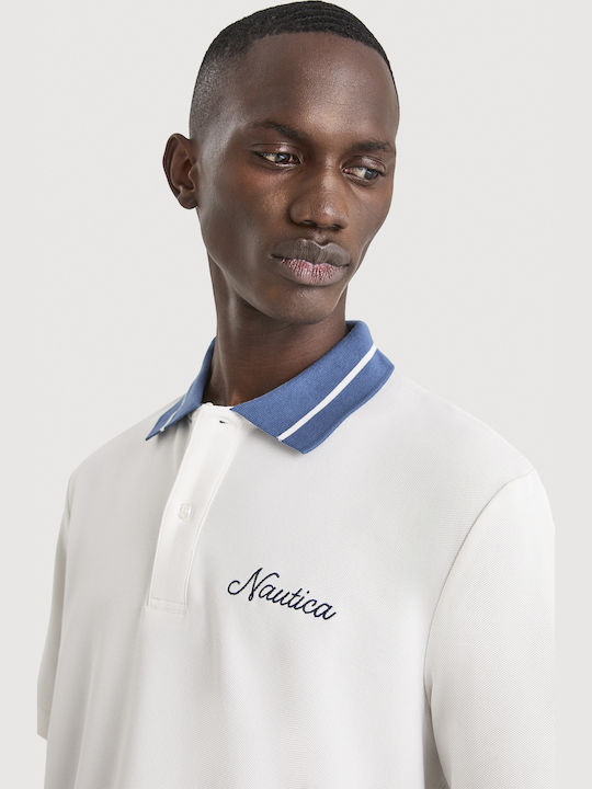 Polo Bluza Tricou Cu Mânecă Scurtă Alb