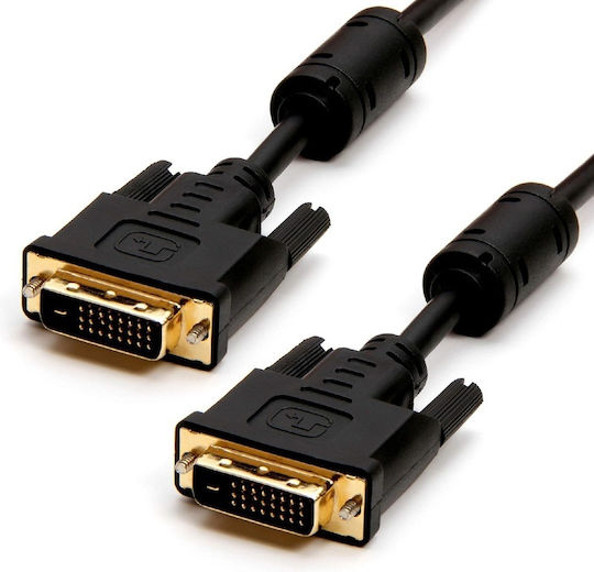 Cabletech Kpo-10022 DVI-Kabel DVI 5 m Schwarzes